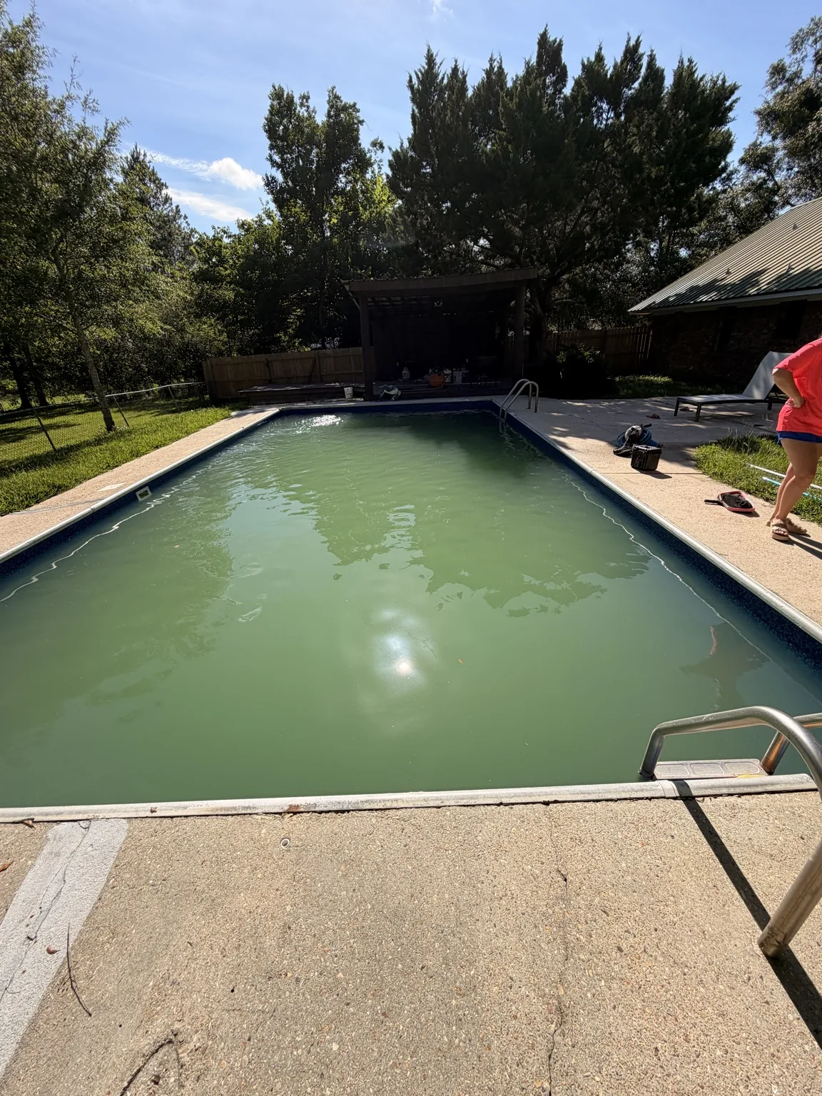 Second pool after Green-to-Clean restoration